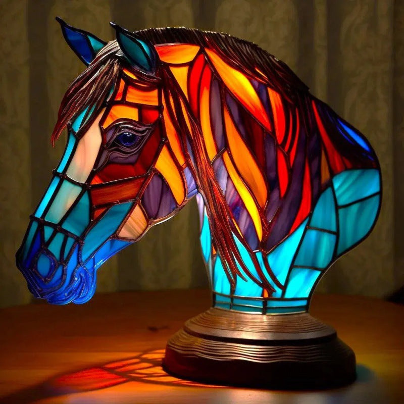 Lámpara Animal 3D Resina LED Decorativa