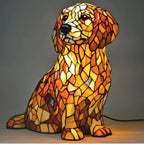 Lámpara Decorativa de Resina - Figura Animal LED Multicolor