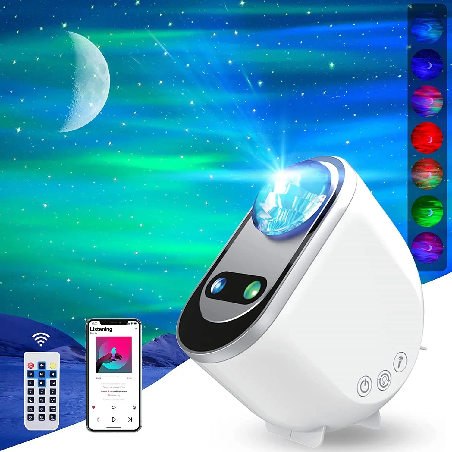 Proyector Aurora Boreal LED