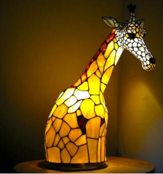 Lámpara Animal 3D Resina LED Decorativa