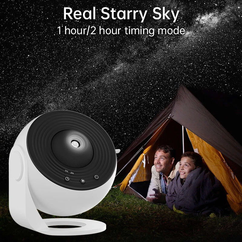 Proyector Estrellas Rotativo 360°