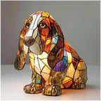 Lámpara Decorativa de Resina - Figura Animal LED Multicolor