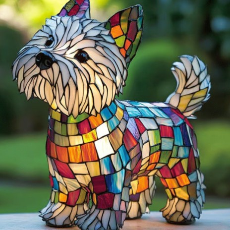 Lámpara Decorativa de Resina - Figura Animal LED Multicolor