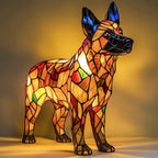 Lámpara Decorativa de Resina - Figura Animal LED Multicolor