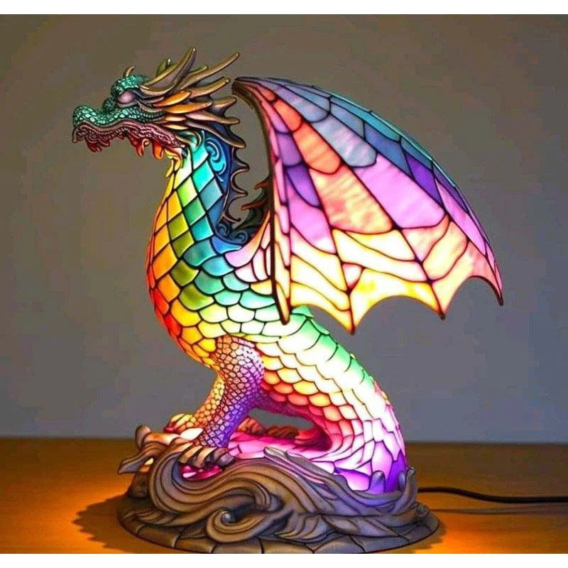 Lámpara Animal 3D Resina LED Decorativa