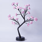 Lámpara Árbol de Rosas LED Decorativa USB