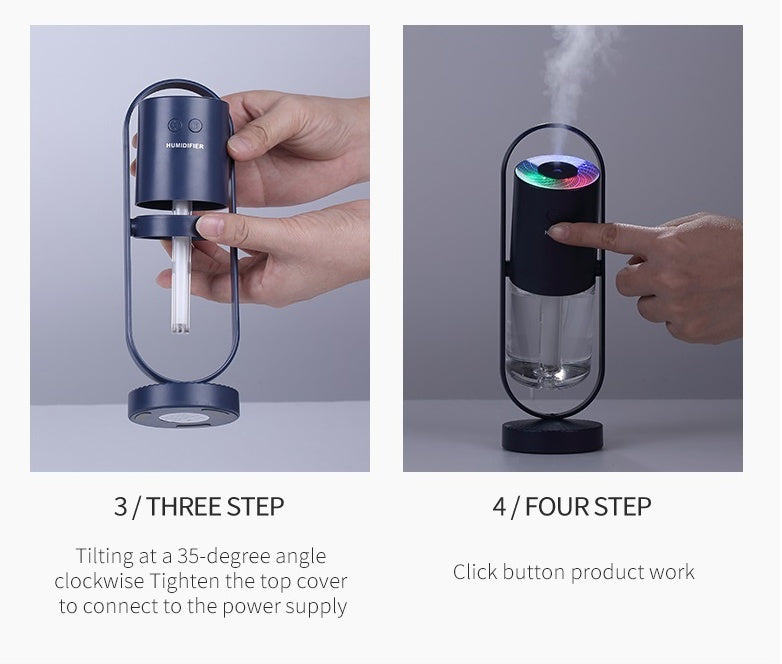Humidificador Sombras Mágicas LED