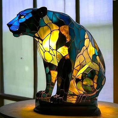 Lámpara Animal 3D Resina LED Decorativa