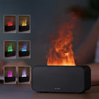 Difusor Aromas Efecto Llama LED | Humidificador y Aromaterapia